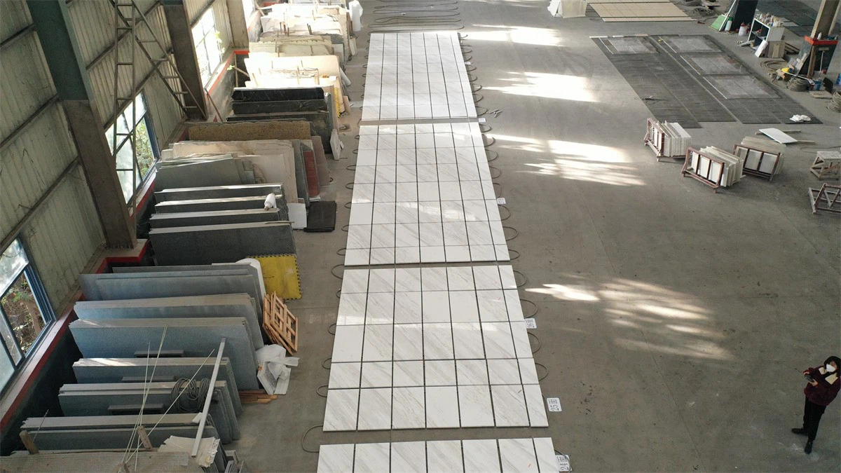 marble tiles display on the floor marble tiles display on the floor