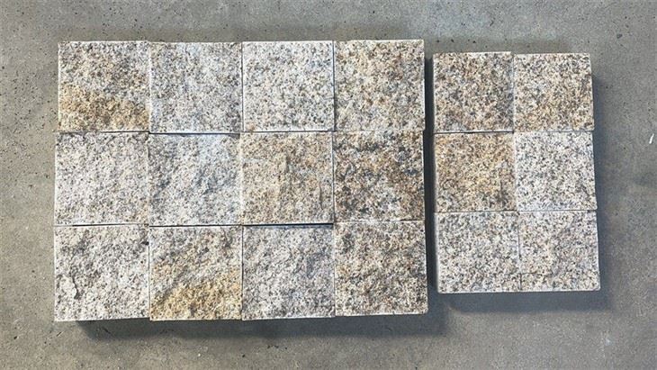 Granite Flooring in Parking Area