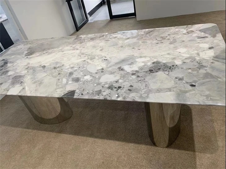 grey marble dining table tops (6)