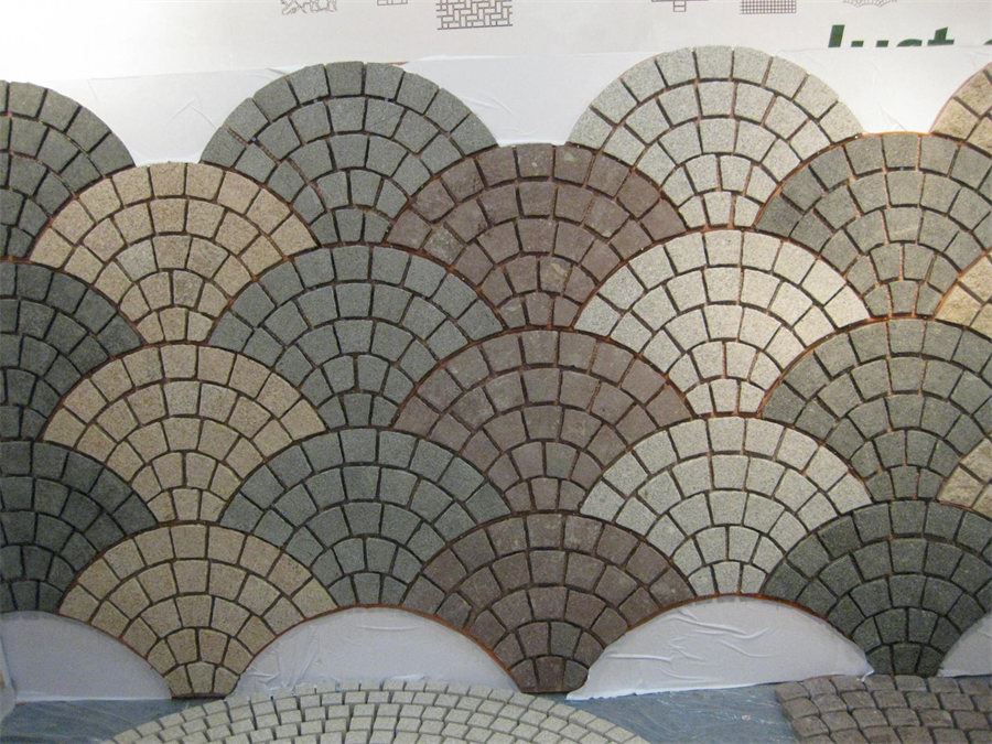 Mesh Backed Cobblestone Pavers