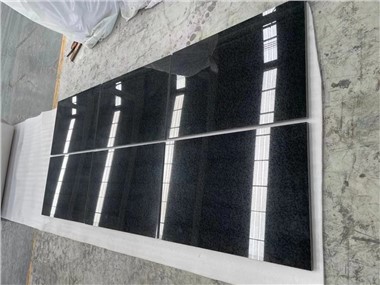 Black Granite Kitchen Floor