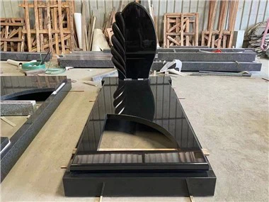 Black Granite Monument Headstone
