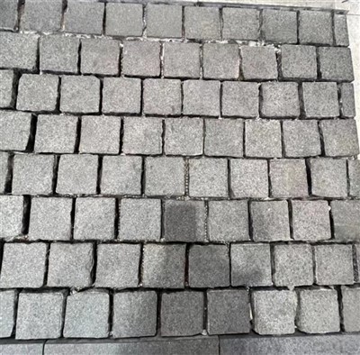 Cobblestone Pavers On Mesh