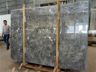 Dark Gray Marble Floor Tile