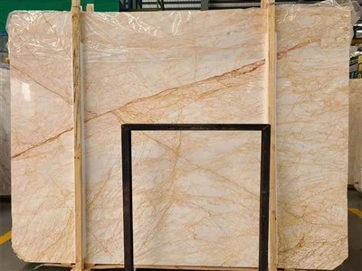 Golden Spider Marble Bathroom