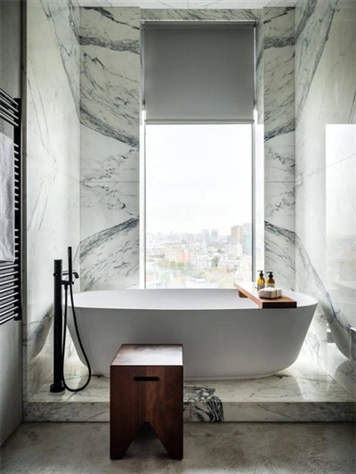 Marble Tiles in Bathroom