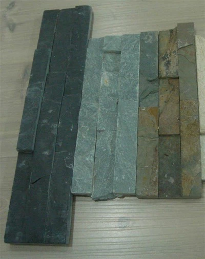 Stone Black Slate Wall Cladding Tiles