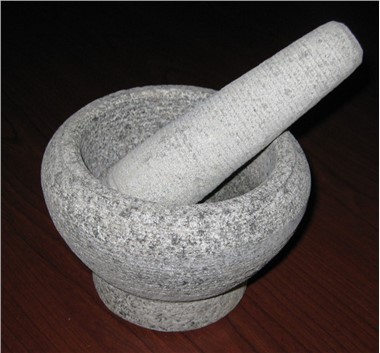 Stone Mortar And Pestle Set