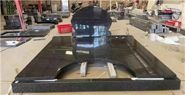 Tombstones Black Granite