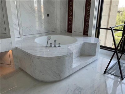White Marble Bathroom
