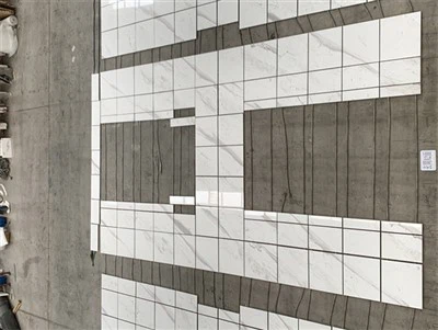 White Volakas Marble Bathroom Tile