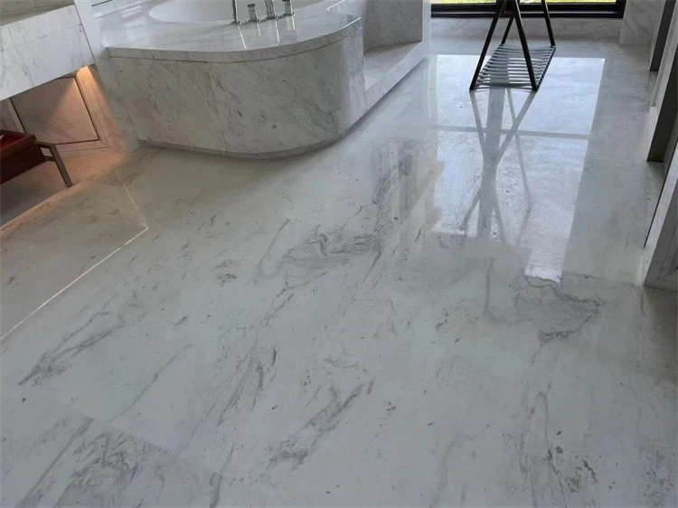 White Marble Floors