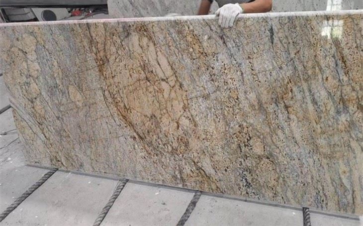 Yellow Granite Bathroom