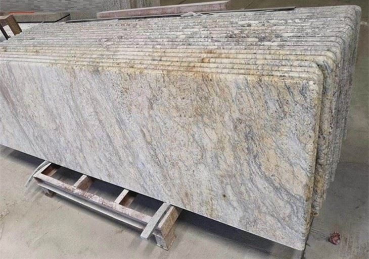 Yellow Granite Bathroom