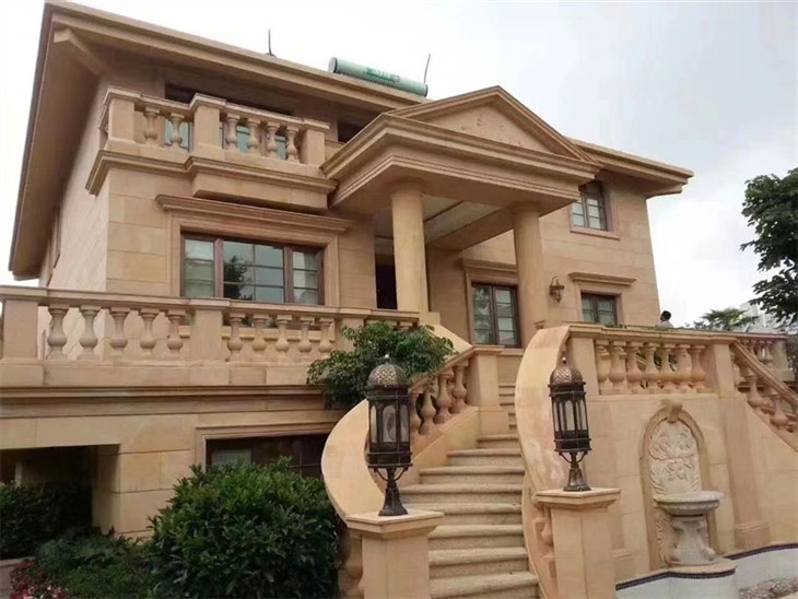 Yellow Sandstone Cladding