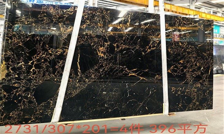 Black Portoro Marble