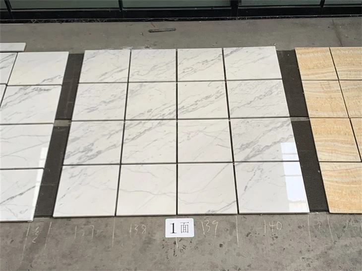Custom Cut White Marble Tiles
