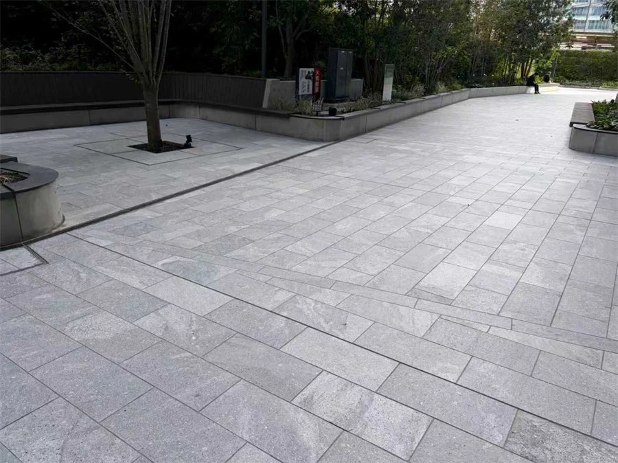 Flamed Granite Tiles For Outdoor Paving