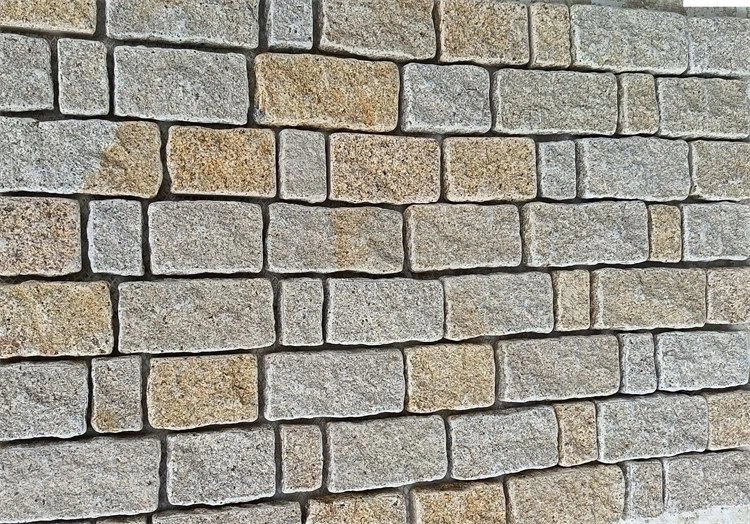Granite Cube Paving Patterns Used in Historic European Streets