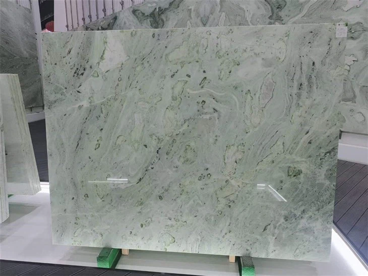 Green Jade Flowing Clouds Marble (6) -