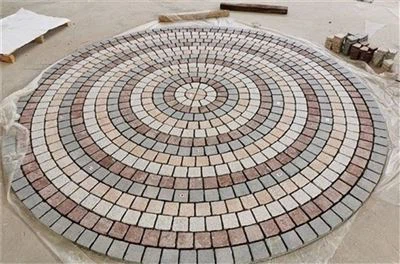 Can granite cubes be used for driveways and residential roads