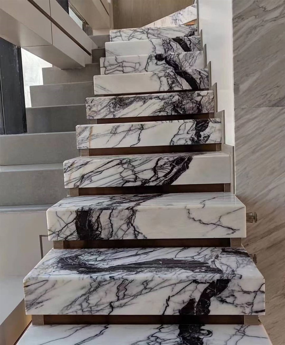 Lilac White Marble For Luxury Interiors