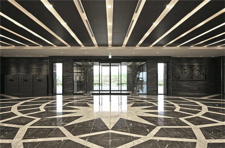 Marble Floor Tiles Commercial Lobby