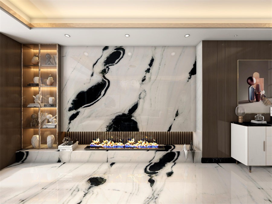 Marble Wall Cladding Tiles Interior