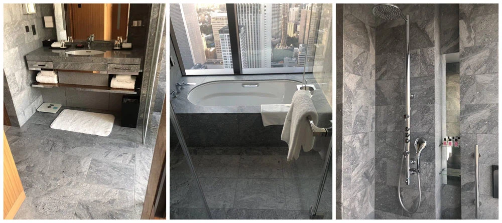 Ash Grey Granite for The okura tokyo Ash Grey Granite for The okura tokyo