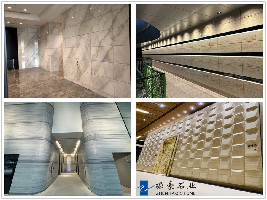 marble wall projects supplied by zhenhao stone co marble wall projects supplied by zhenhao stone co
