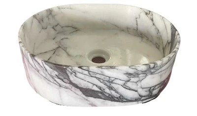 Custom Size Handcarved Marble Sink