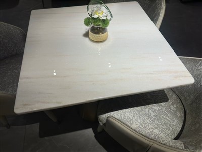 Natural White Marble With Colored Veins