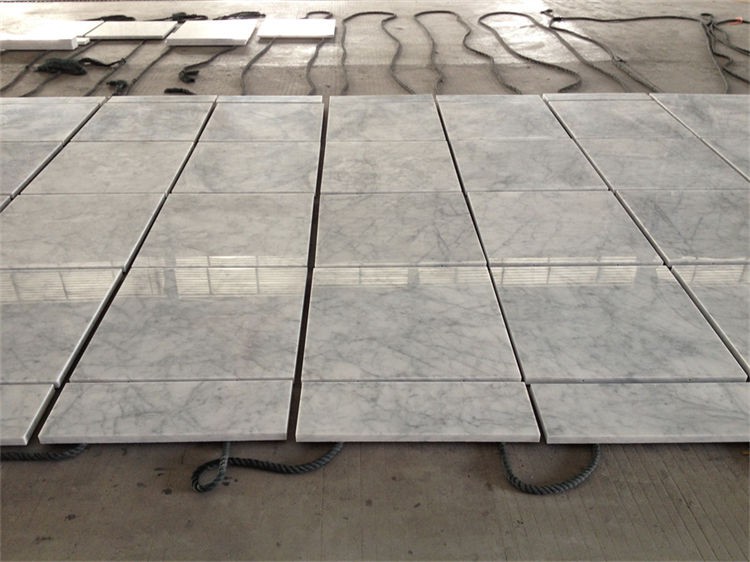 Bianco Carrara marble tile Bianco Carrara marble tile