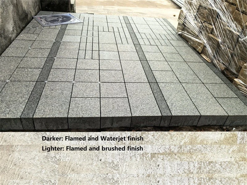 flamed and waterjet flamed and brushed black granite flamed and waterjet flamed and brushed black granite