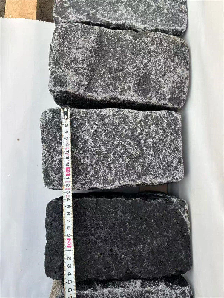 natural split and tumbled black basalt natural split and tumbled black basalt