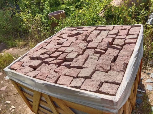 red porphyry cubes natural split all sides red porphyry cubes natural split all sides