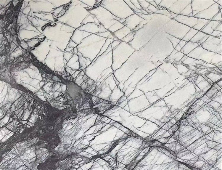 Lilac white marble slab Lilac white marble slab