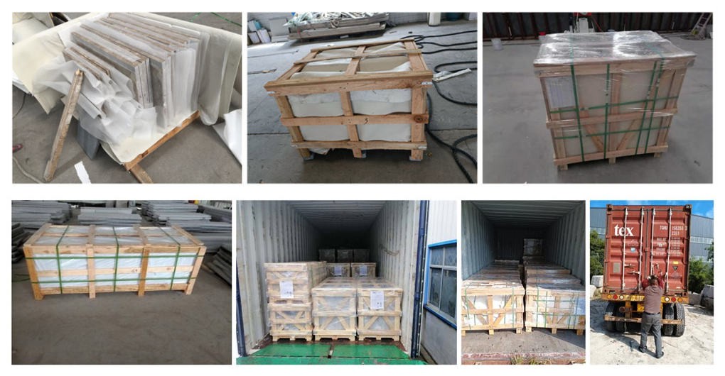 natural stone marble packing and loading natural stone marble packing and loading