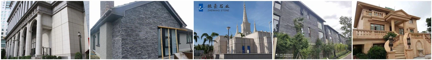 Various kinds of facade stone types Various kinds of facade stone types