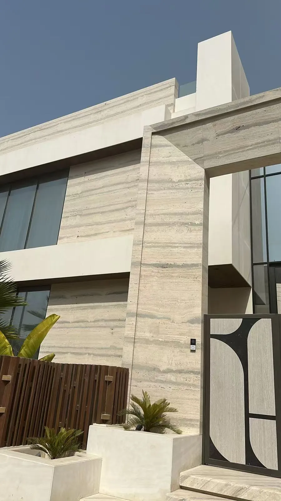 travertine facade travertine facade