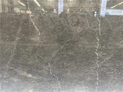 Grey Marble With White Lines