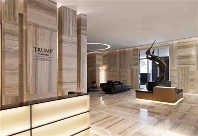 Silver Travertine Filled And Polished