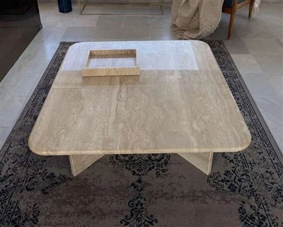 Travertine Marble Table Top