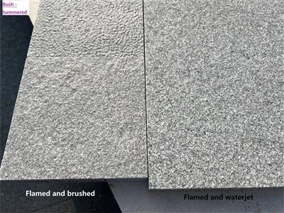 Waterjet Granite Finish